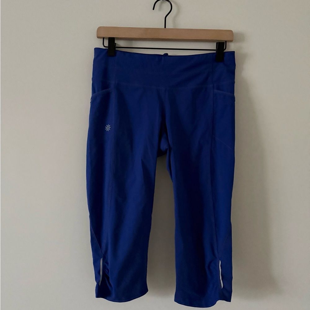 Athleta Cropped Athletic Pant in Royal Blue Size S